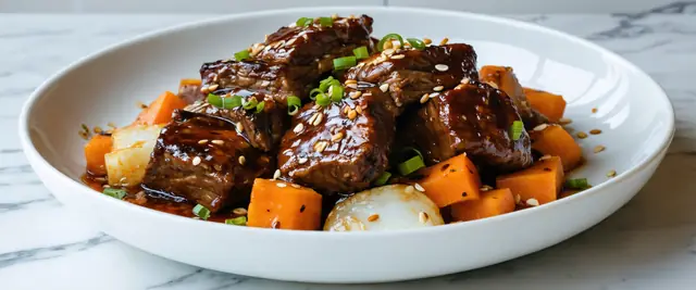 Braised Short Ribs (Galbi Jjim)