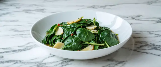 Braised Spinach