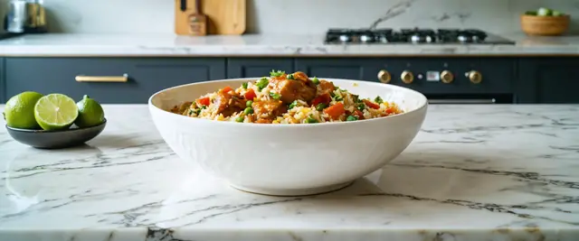 Brazilian Chicken Stew (Galinhada)