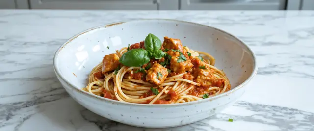Butter Chicken Spaghetti