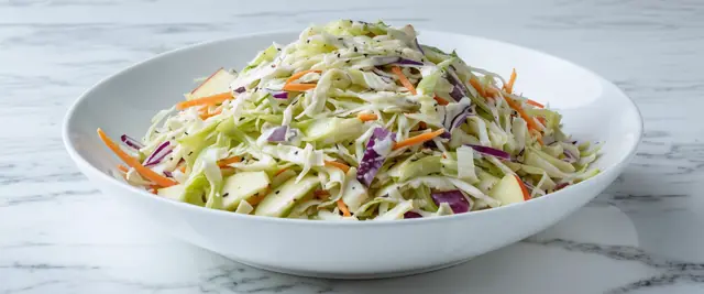 Cabbage and Apple Slaw