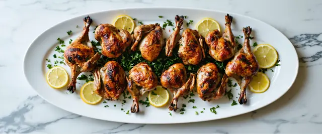 Cajun Spice Grilled Quail