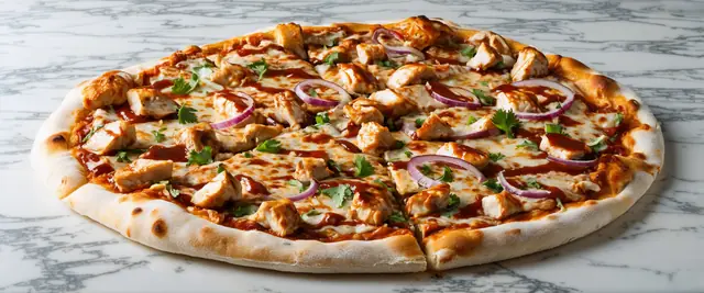 California BBQ Chicken Pizza