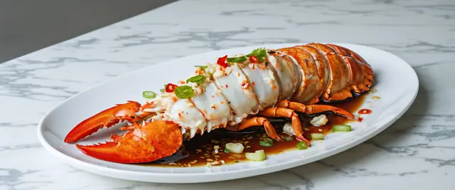 Cantonese Steamed Lobster