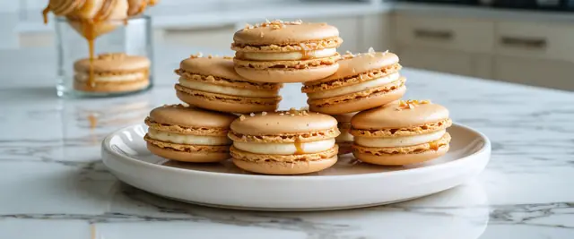 Caramel Macarons