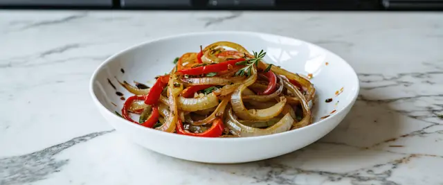 Caramelized Onions And Peppers
