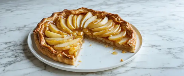 Caramelized Pear Tart
