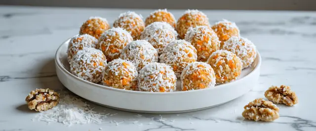 Carrot Cake Bliss Balls