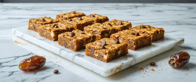 Cashew and Date Protein Squares
