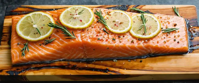 Cedar-Planked Steelhead Trout