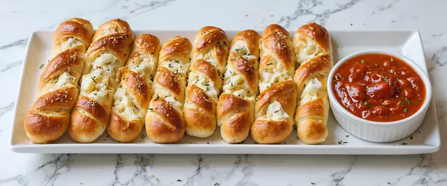 Cheese-Stuffed Breadsticks