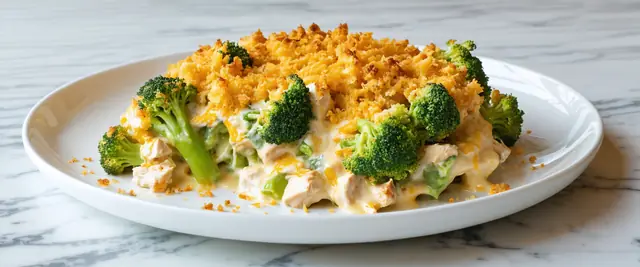 Cheesy Chicken and Broccoli Bake