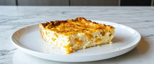 Cheesy Grits Casserole with Sharp Cheddar