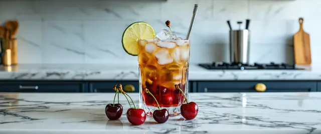 Cherry Bomb Mocktail