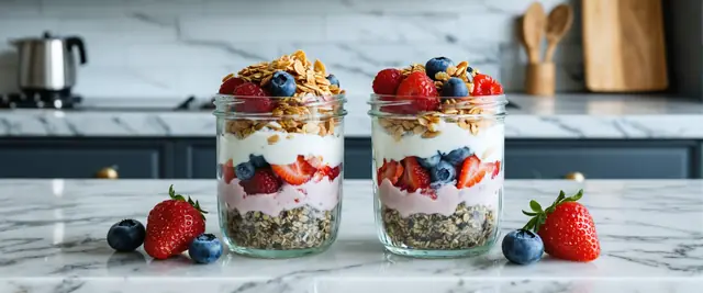 Chia Seed Parfait Overnight Oats