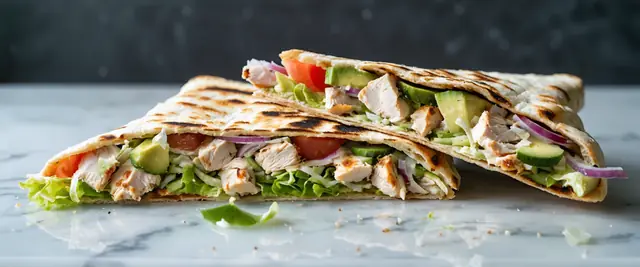 Chicken and Avocado Pita Pockets