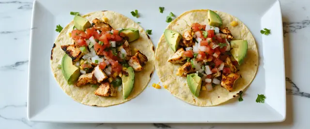Chicken and Avocado Tacos