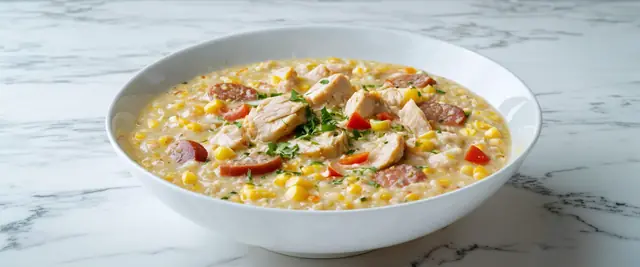 Chicken and Corn Porridge (Canjiquinha)