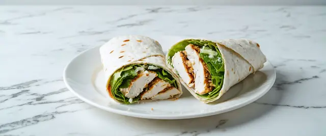 Chicken Caesar Wraps