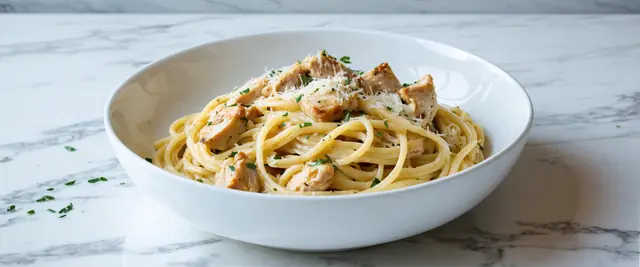 Chicken Carbonara (Without the Bacon)