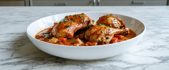 Chicken Paprikash (Paprikás Csirke)