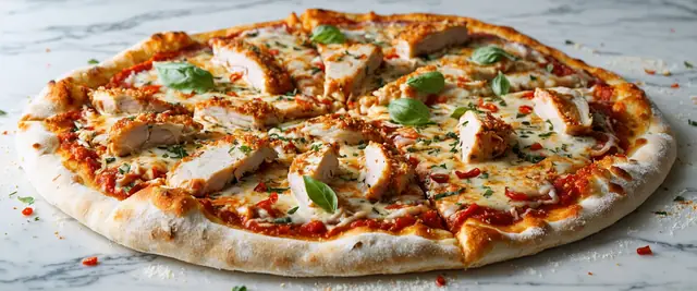 Chicken Parmesan Pizza