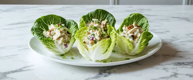 Chicken Salad Lettuce Cups