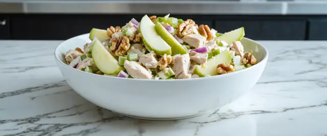 Chicken Salad with Apple Slices