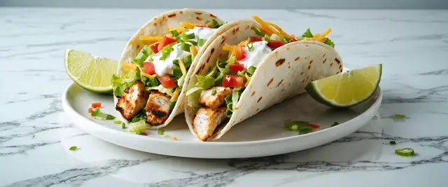 Chicken Soft Tacos