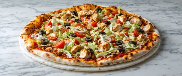 Chicken Taco Pizza