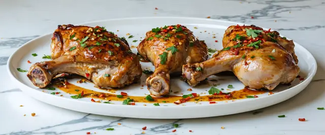 Chicken with Garlic Paste (Nivris Nigvzit)