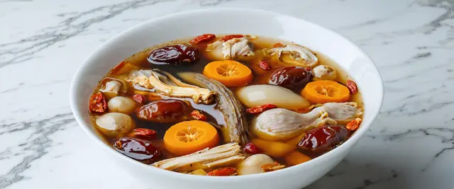 Chinese Herbal Medicine Soup