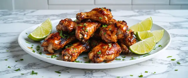 Chipotle Lime Grilled Chicken Wings