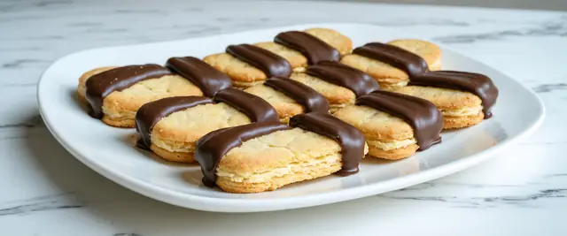 Chocolate Dipped Shortbread