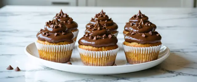 Chocolate Zucchini Cupcakes