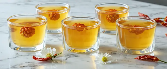 Chrysanthemum Tea Jelly