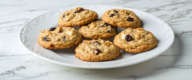 Cinnamon Apple Oatmeal Cookies