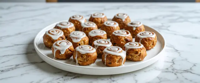 Cinnamon Roll Energy Bites