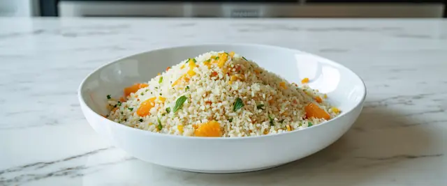 Citrusy Couscous with Pistachios