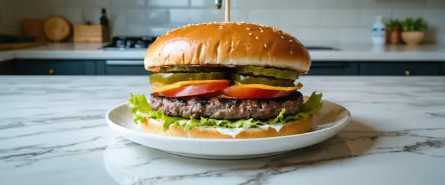 Classic Homemade Hamburgers