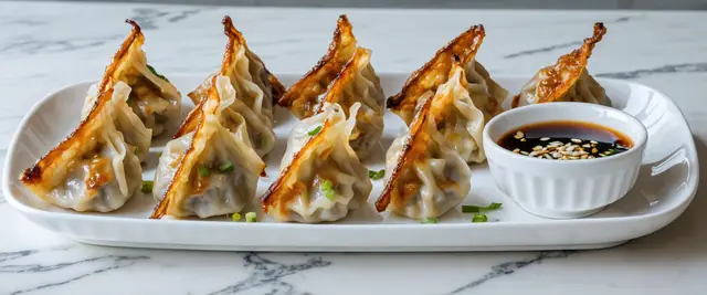 Classic Kimchi Dumplings