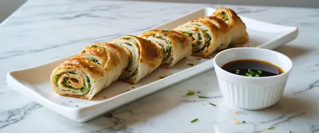 Classic Scallion Pancake Rolls