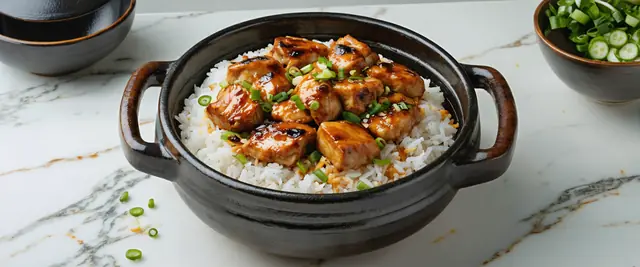 Clay Pot Chicken Rice (Claypot Nasi Ayam)
