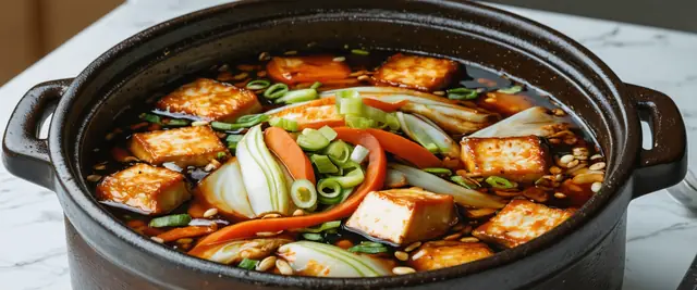 Claypot Bean Curd (Claypot Tofu)