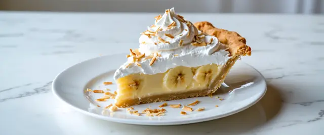 Coconut Banana Cream Pie
