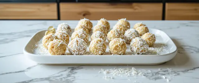 Coconut Cashew Protein Truffles