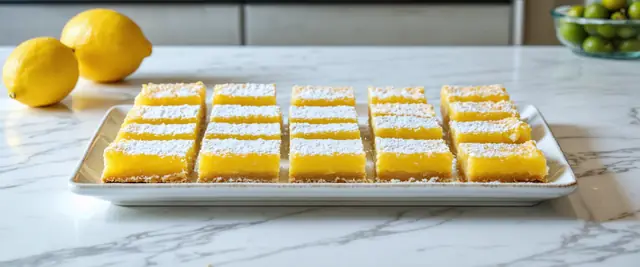 Coconut Flour Lemon Bars
