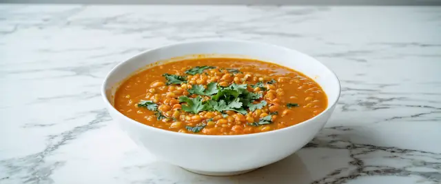 Coconut Lentil Soup Freezer Friendly