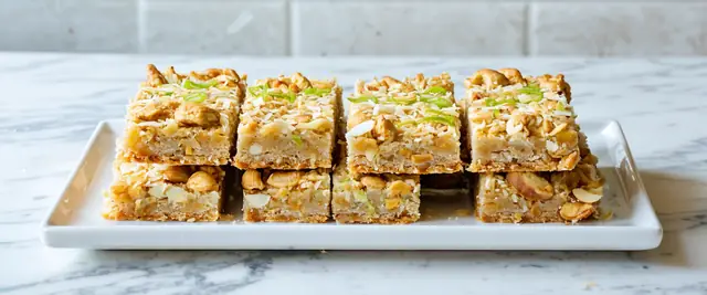Coconut Lime Energy Bars