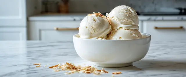 Coconut Milk Ice Cream